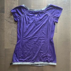 Lululemon Silverescent Tech Drawstring Tee
